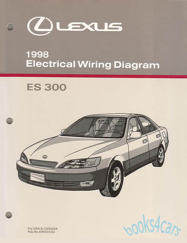 view cover of 1998 ES300 Electrical Wiring Diagram manual by Lexus