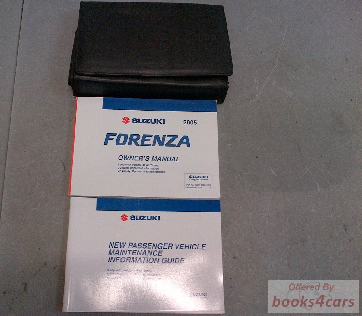 view cover of 2005 Suzuki Forenza Owners Manual