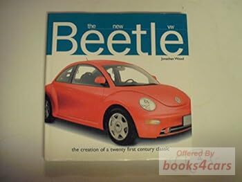 view cover of The New VW Beetle 80 pages hardcover with Color Photos new model description by Jonathan Wood