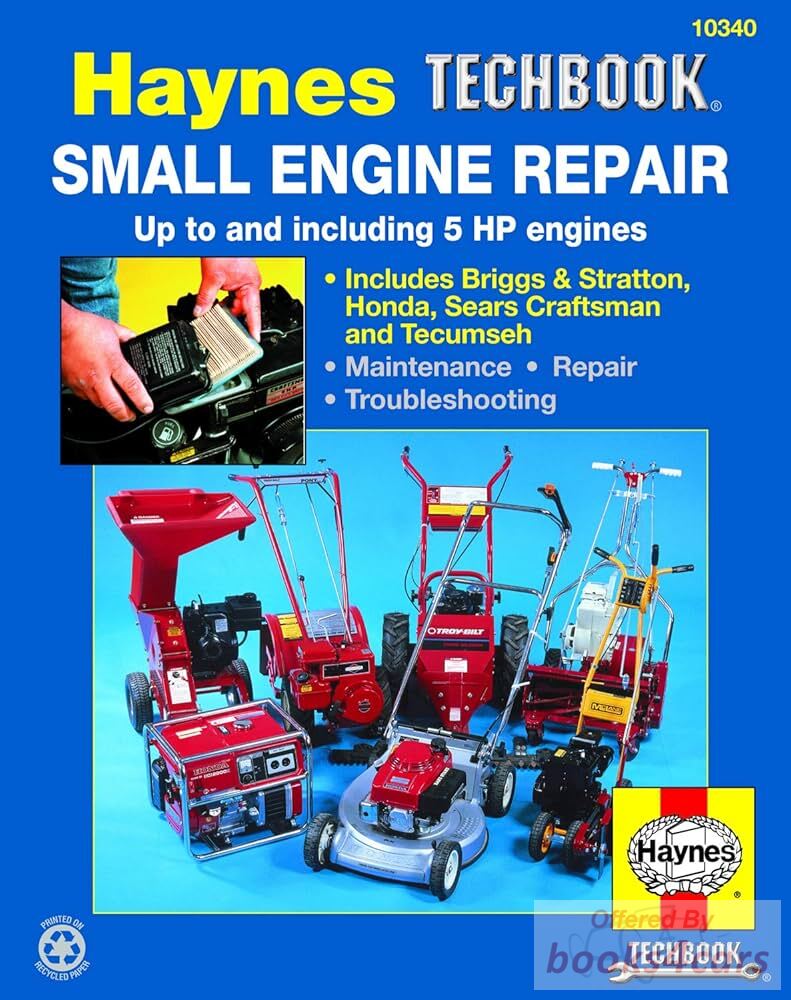 view cover of Small Engine Repair up to and including 5 HP engines by Haynes Techbooks