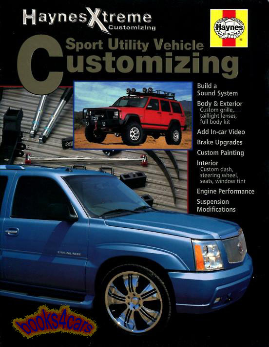 view cover of Sport Utility Vehicle SUV Customizing by Haynes Xtreme how to book