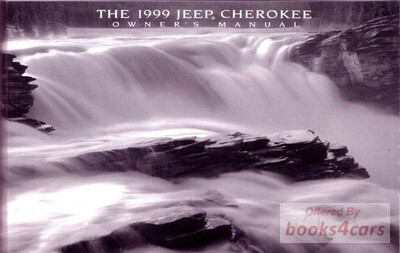 view cover of 1999 Cherokee Owners manual by Jeep