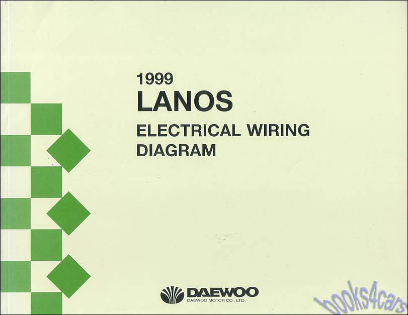 view cover of 1999 Lanos Electrical Wiring Diagrams Shop Service Repair Manual by Daewoo