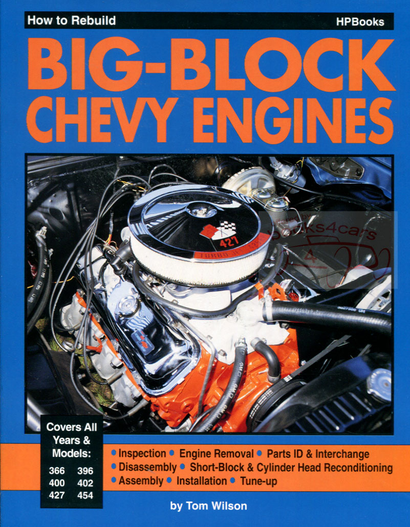 view cover of How to Rebuild Chevy Big Block Engines by T. Wilson