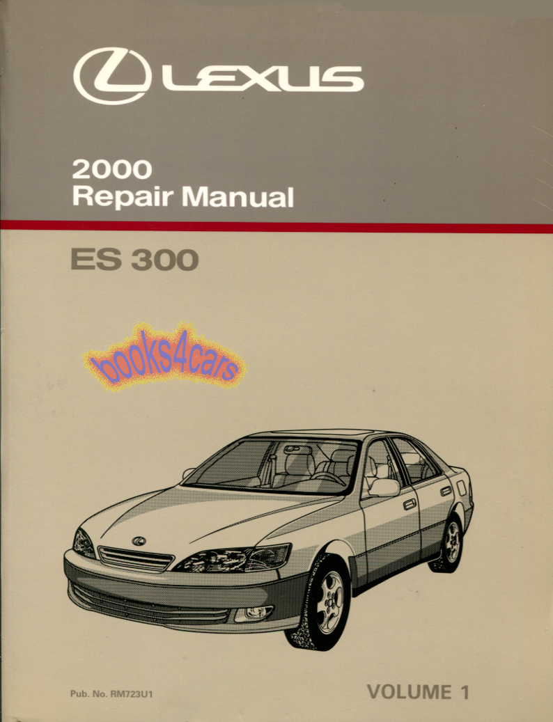 view cover of 2000 ES300 Shop Service Repair Manual by Lexus maintenance Diagnostics & Specification ES 300