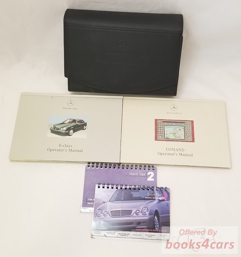 view cover of 2000 COMMAND Operators Manual by Mercedes