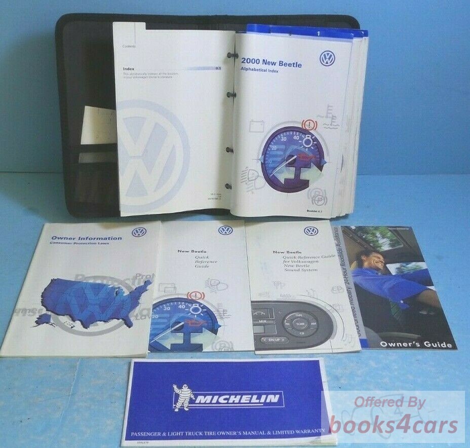 view cover of 2000 New Beetle owners manual by Volkswagen