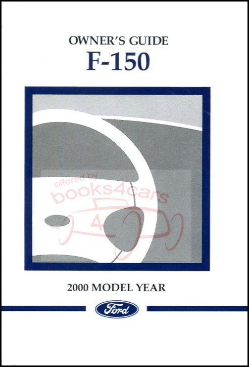view cover of 2000 F150 Owners Manual by Ford Truck