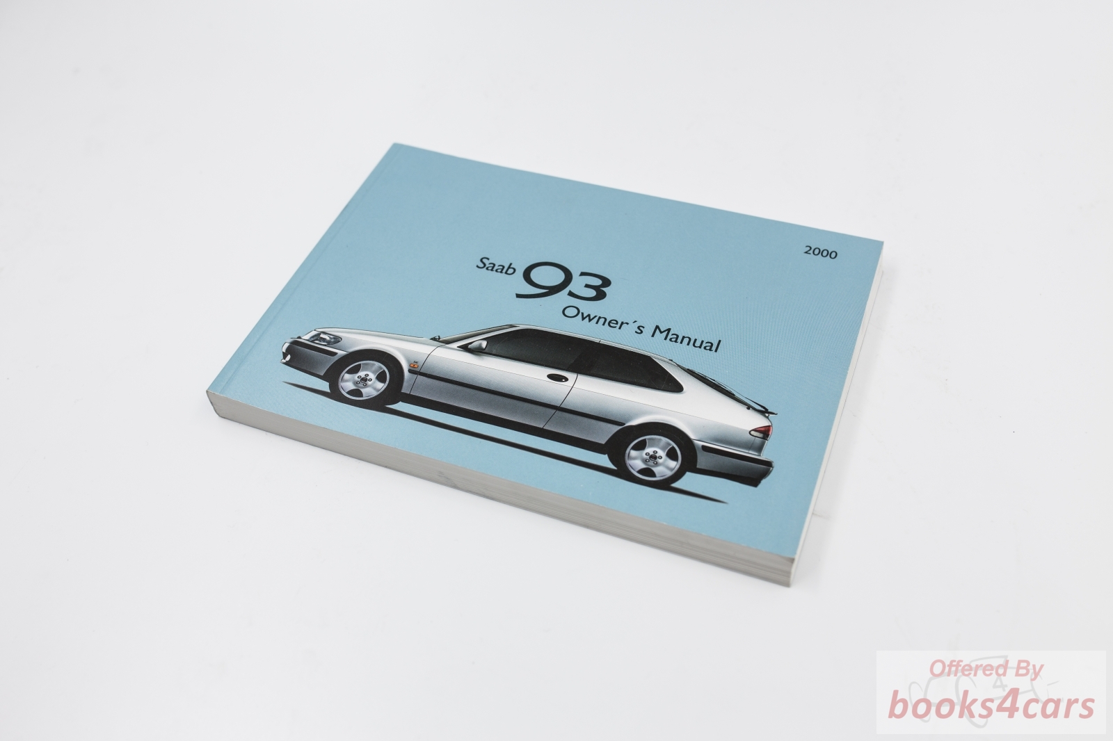 view cover of 2000 9-3 Owners Manual by Saab for 2000 model 93 including sedan & convertible