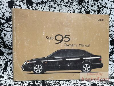 view cover of 2000 9-5 owners manual by Saab. Covers the opertions of the controls of the vehicle