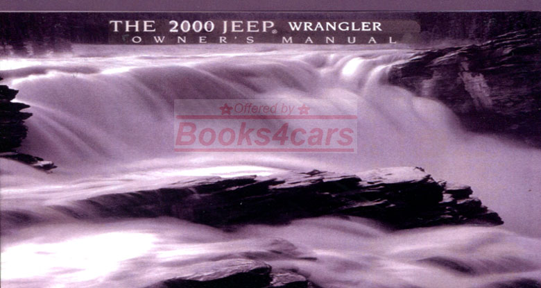 view cover of 2000 Jeep Wrangler Owners Manual by Jeep