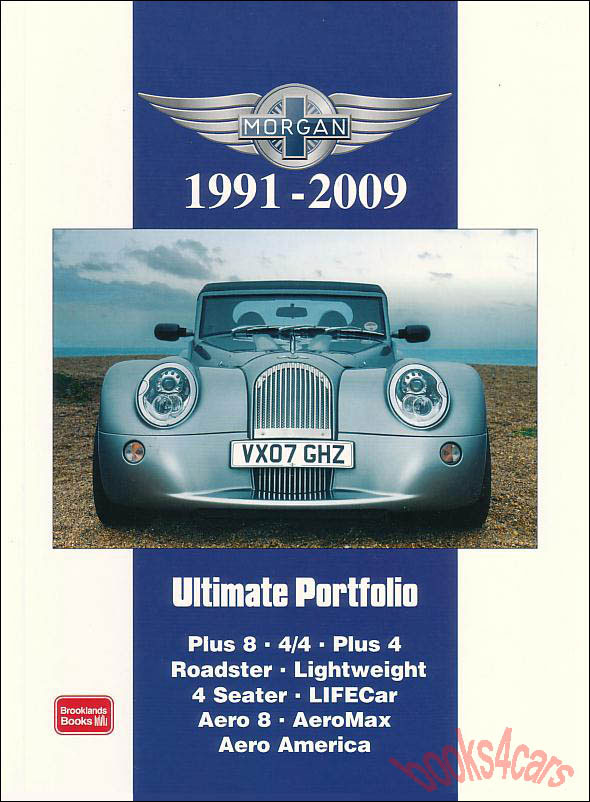 view cover of 1960-1970 Morgan Portfolio includes Road Test Articles, Road Research Reports, New Model Introductions, Technical Specs. Driving Impressions & Historical & Touring Articles by Brooklands