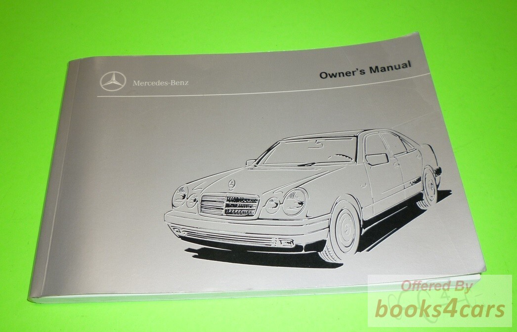 view cover of 2000 E class Owners Manual by Mercedes for E320 E430 E55 AMG E 320 430