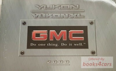 view cover of 2000 Yukon DENALI Owners Manual by GMC