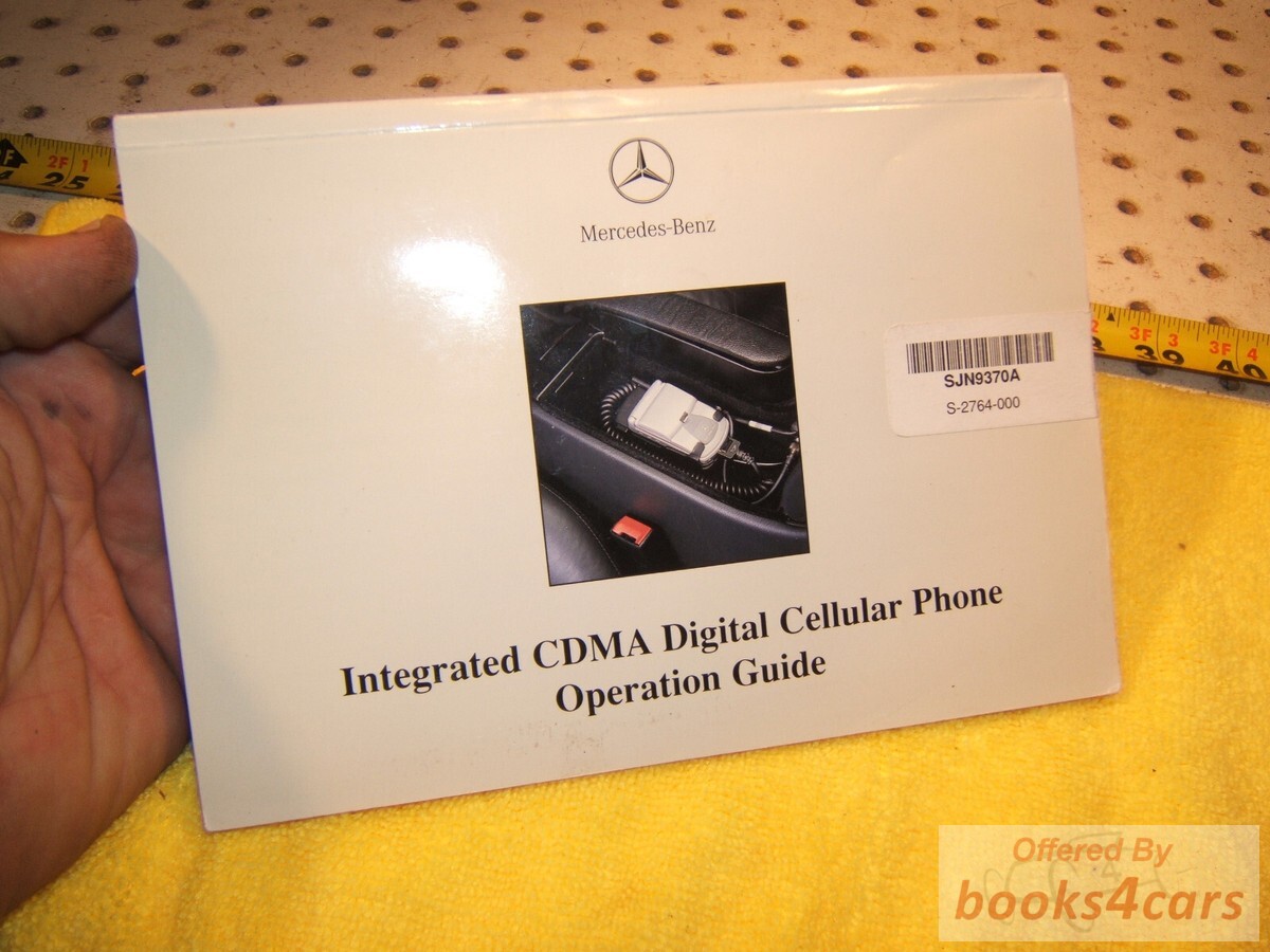 view cover of Integrated CDMA Digital Cellular Phone Operation Guide