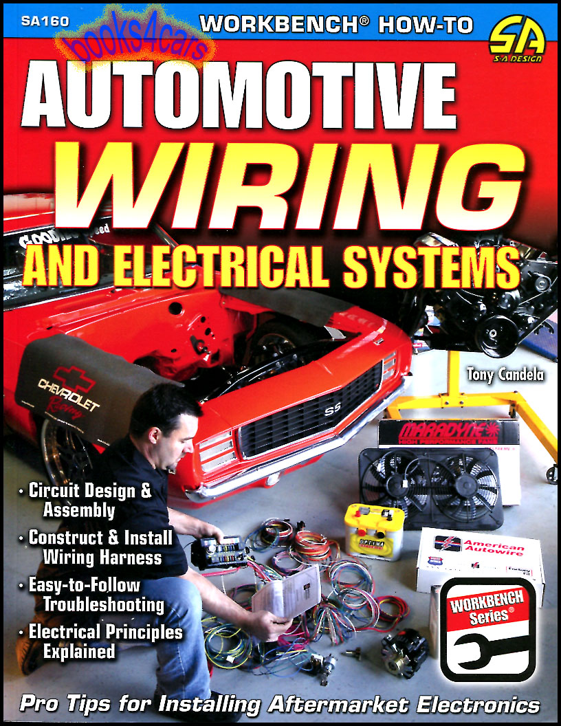 view cover of Automotive Wiring and Electrical Systems by Tony Candela 144 pages all makes