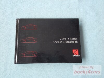 view cover of 2001 S Series Owners Manual by Saturn