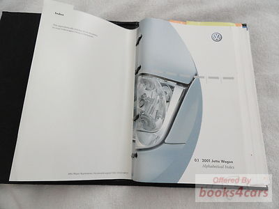 view cover of 2001 VW Jetta wagon owners manual by Volkswagen