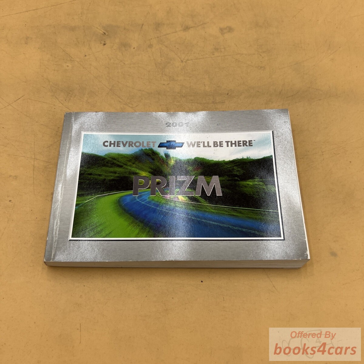 view cover of 2001 Prizm owners manual by Chevrolet