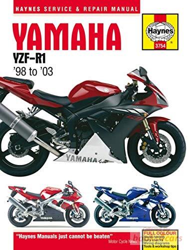 view cover of 1998-2003 Yamaha YZF-R1 Shop Service Repair Manual by Haynes