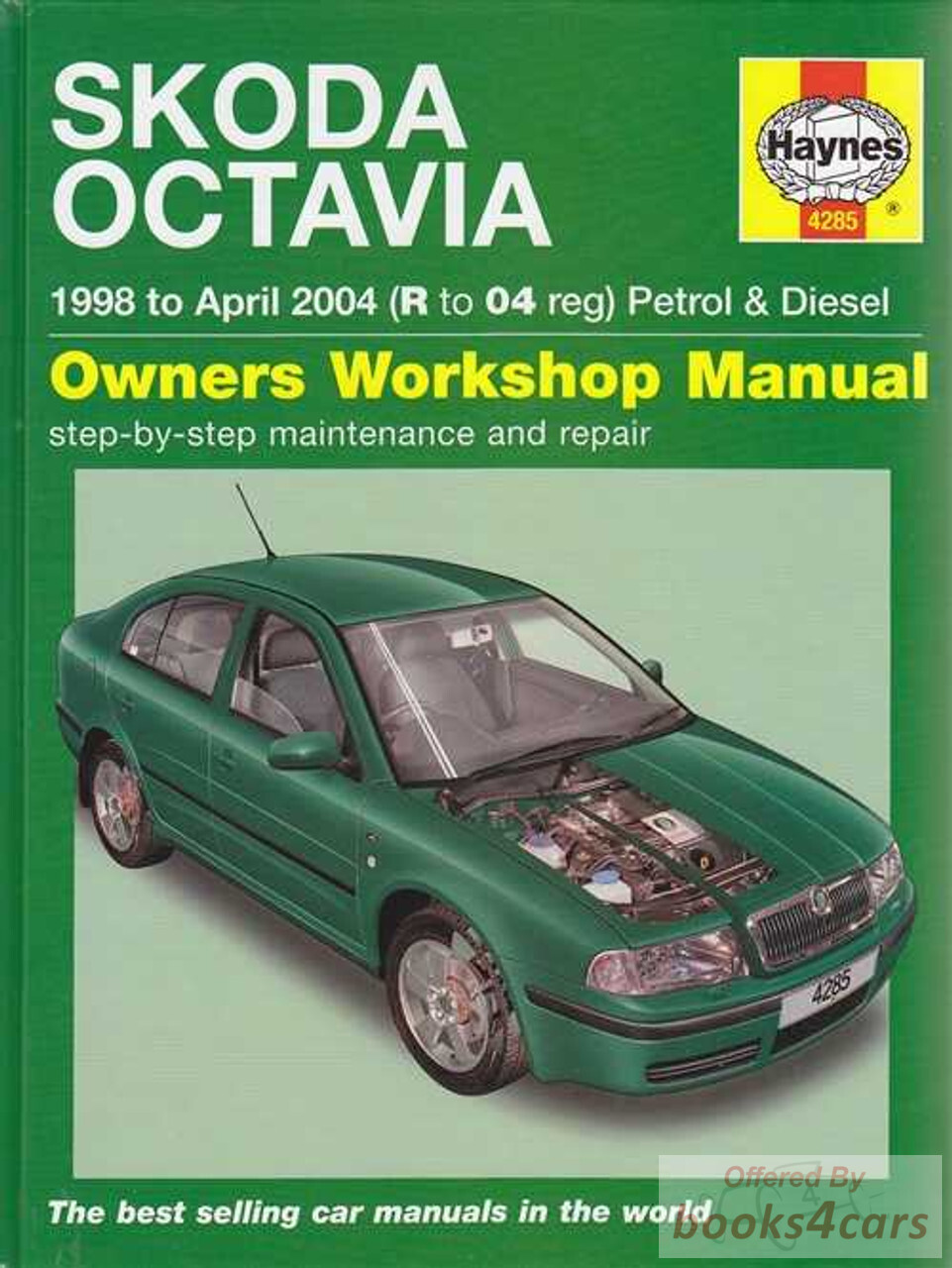 view cover of 1998-2004 Skoda Octavia Petrol & Diesel service manual by Haynes