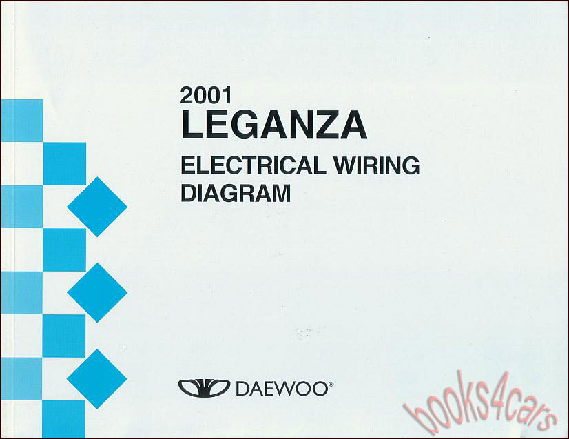 view cover of 2001 Leganza Electrical Manual by Daewoo