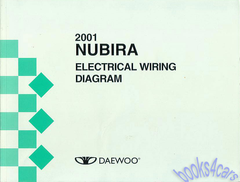 view cover of 2001 Nubira Electrical Manual by Daewoo