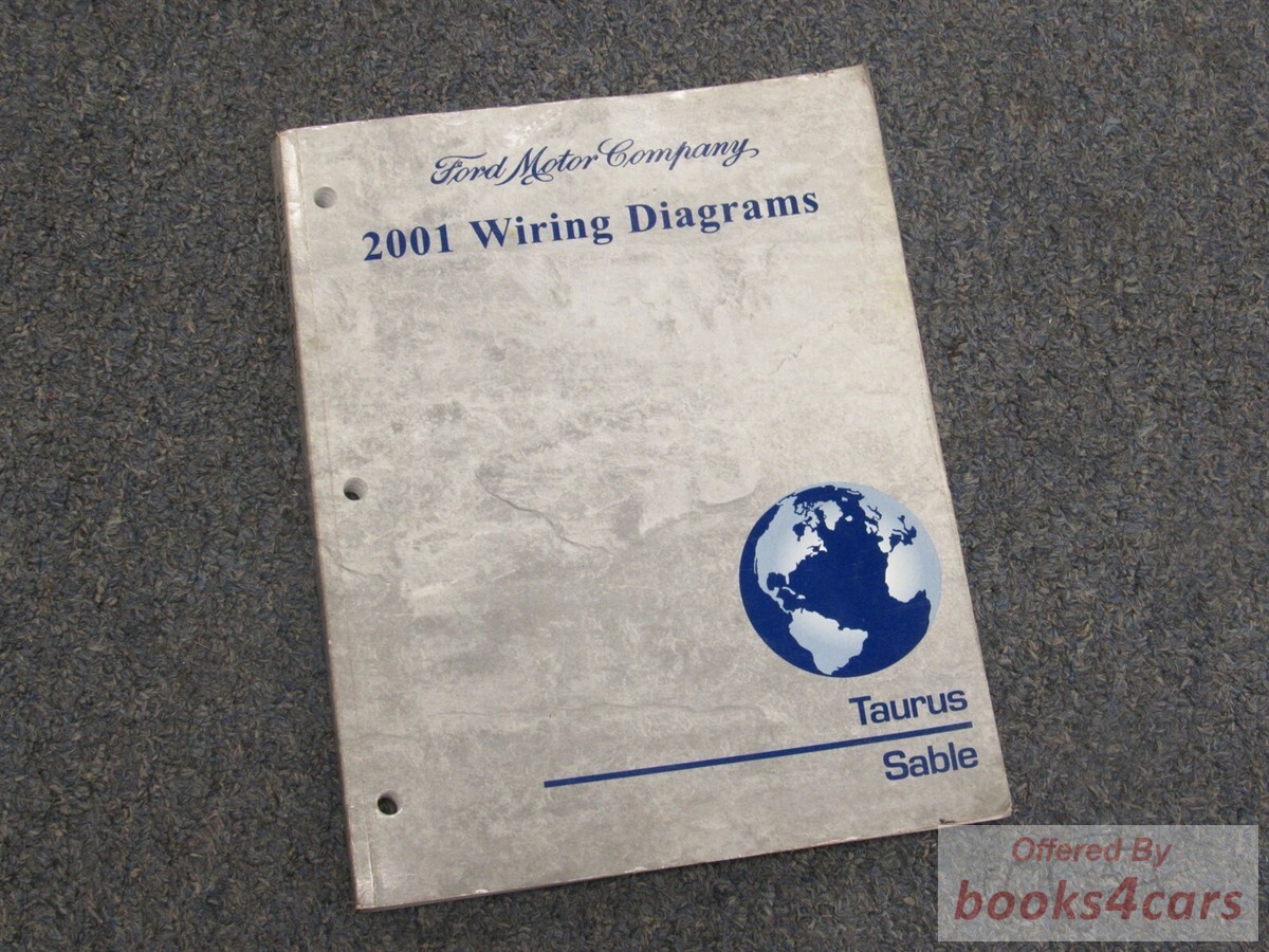 view cover of 2001 Taurus Sable Wiring Diagrams Manual by Ford & Mercury