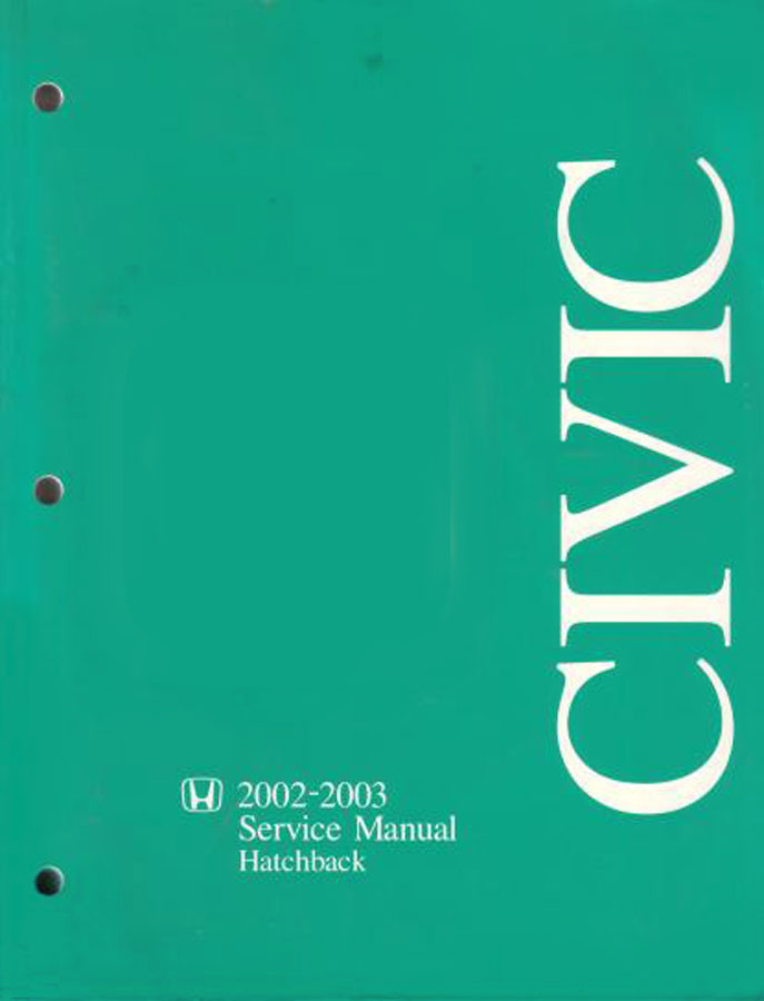 view cover of 2002-2005 Civic Hatchback Shop Service Repair Manual by Honda