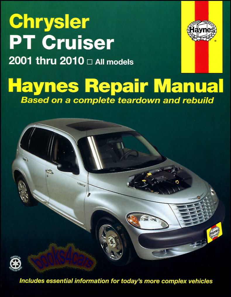 view cover of 2001-2010 Chrysler PT Cruiser Shop Service Repair Manual by Haynes