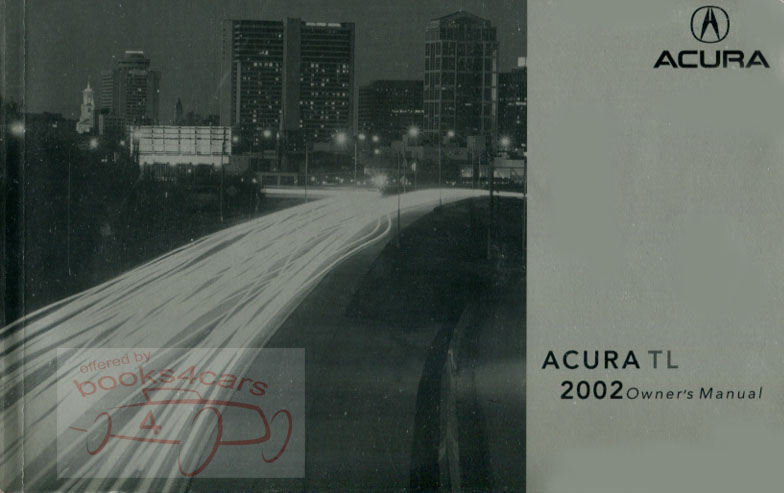 view cover of 2002 TL Owners Manual by Acura