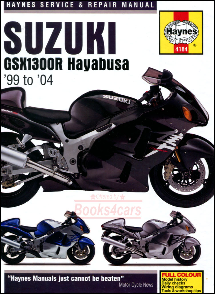 view cover of 1999-2013 Suzuki GSX1300R Hayabusa Shop Service Repair Manual by Haynes