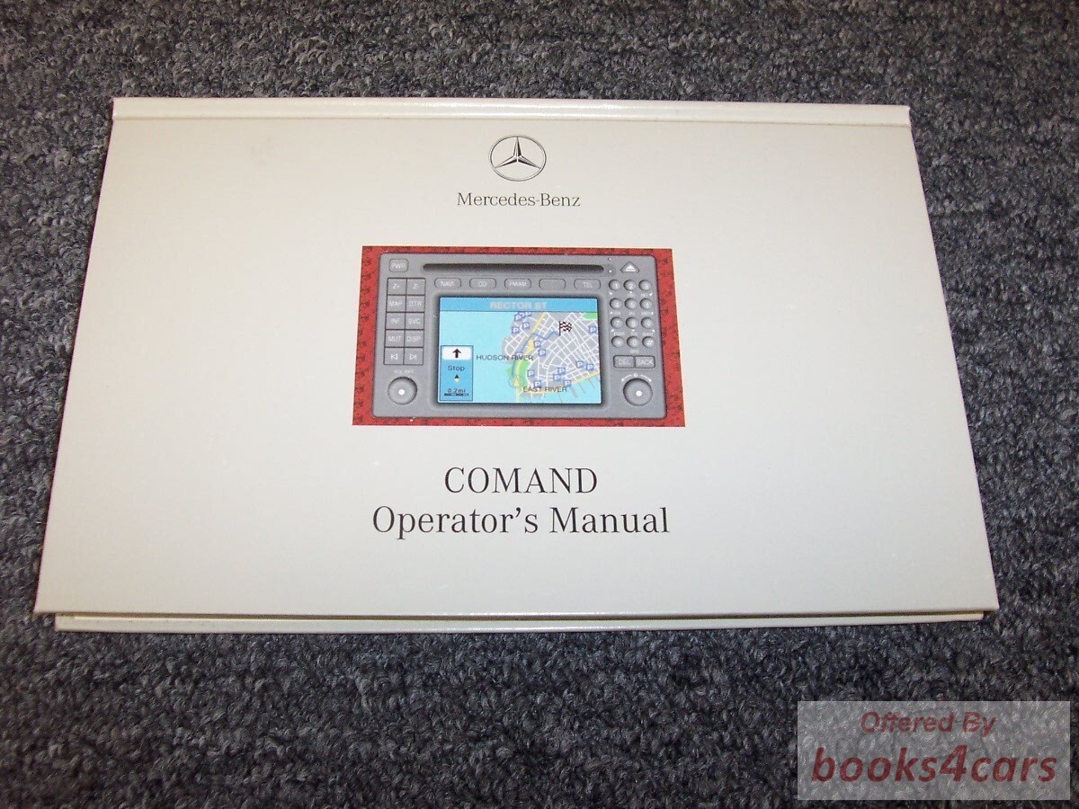 view cover of 2002 Command Operators owners Manual by Mercedes