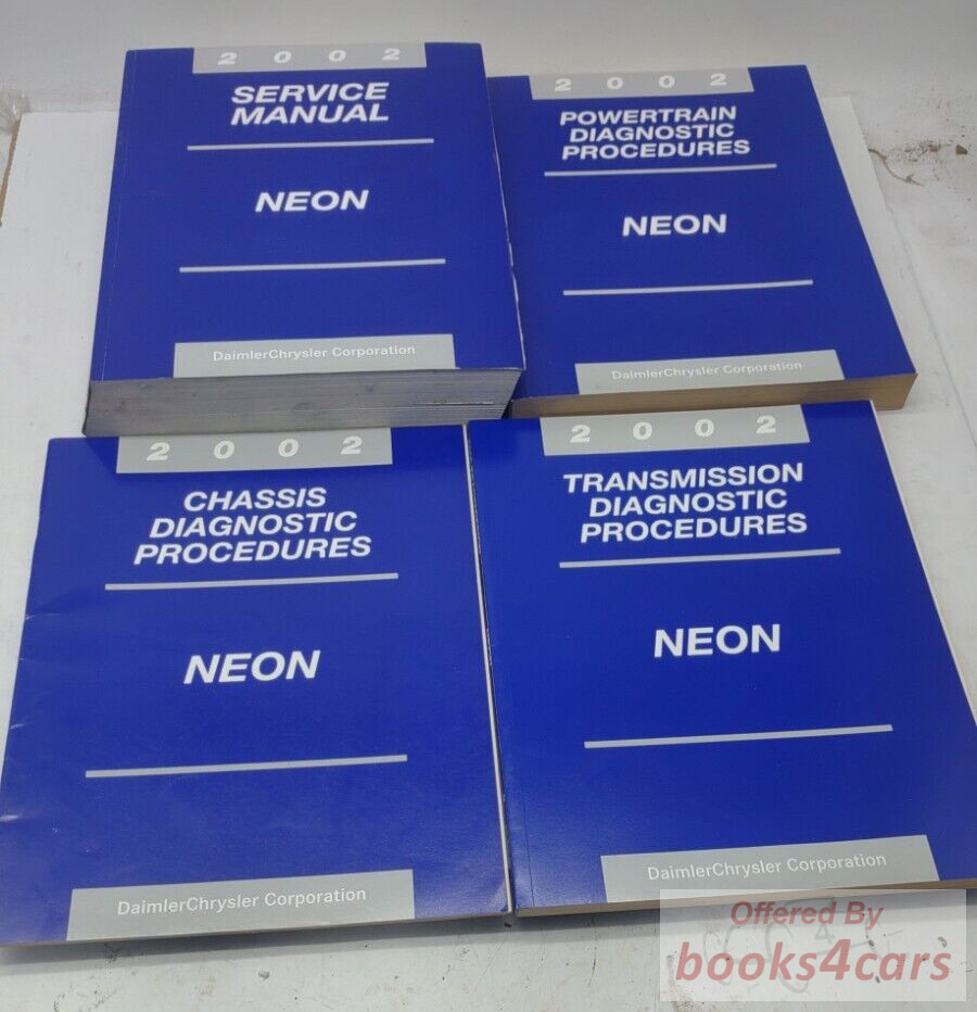 view cover of 2002 Dodge Neon Powertrain Diagnostic Procedures Shop Service Repair Manual
