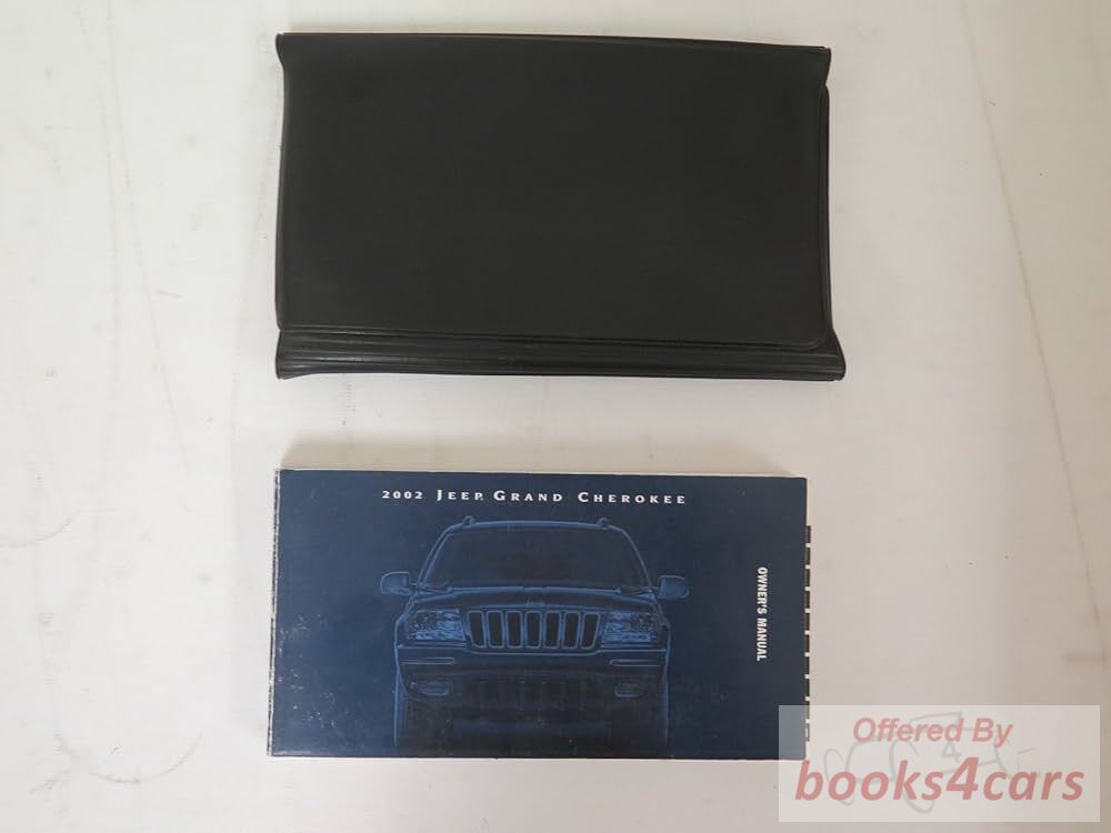 view cover of 2002 Grand Cherokee Owners Manual by Jeep
