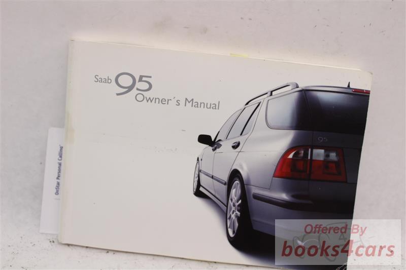 view cover of 2002 9-5 95 owners manual by Saab