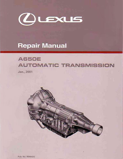 view cover of A650E Automatic Transmission Shop Service Repair Manual for Auto Trans as used in 2002 Lexus SC430