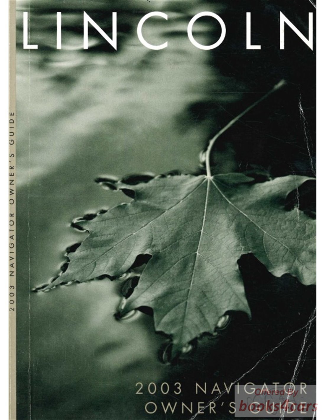 view cover of 2003 Navigator Owners Manual By Lincoln