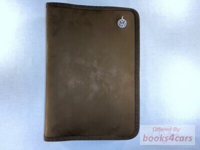 view cover of Volkswagen owners manual Wallet Binder Cover for 2000+ by vw