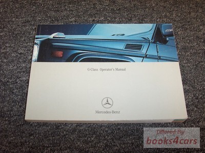 view cover of 2003 Mercedes G500 G55 AMG Owners Manual