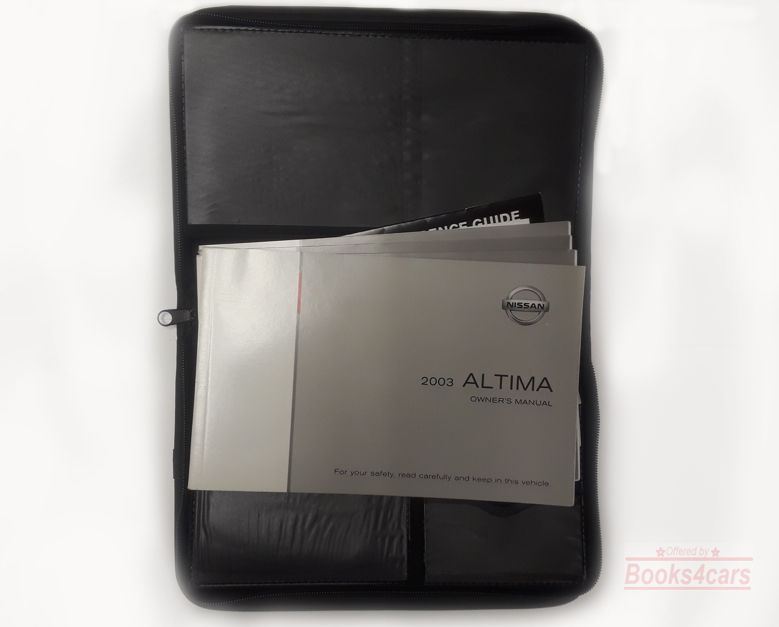 view cover of 2003 Nissan Altima Owners Manual by Nissan