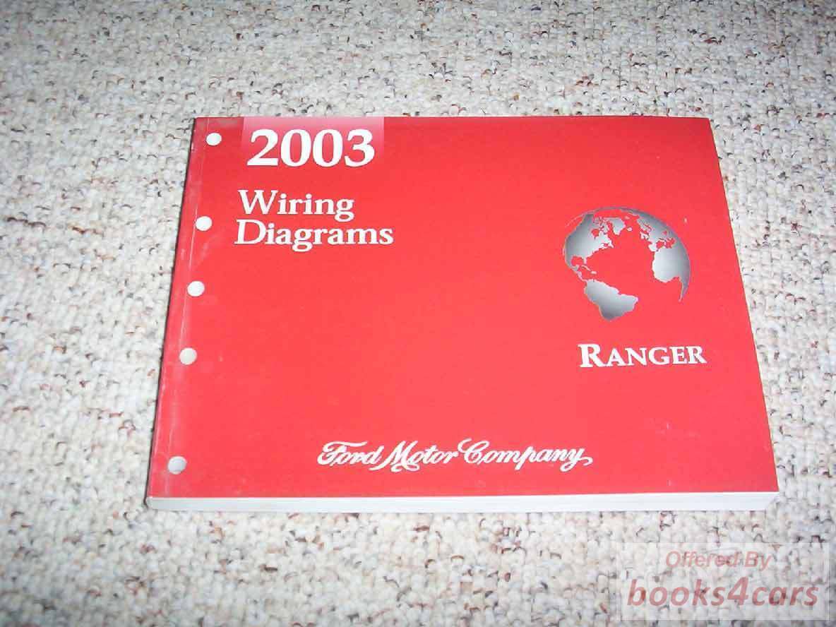 view cover of 2003 Ranger Electrical Wiring Diagrams Manual by Ford