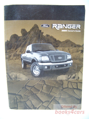 view cover of 2004 Ranger Pickup Truck Owners Manual by Ford