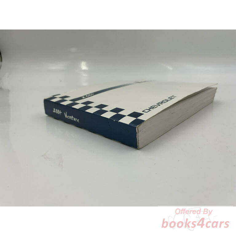 view cover of 2004 Venture Owners Manual by Chevrolet