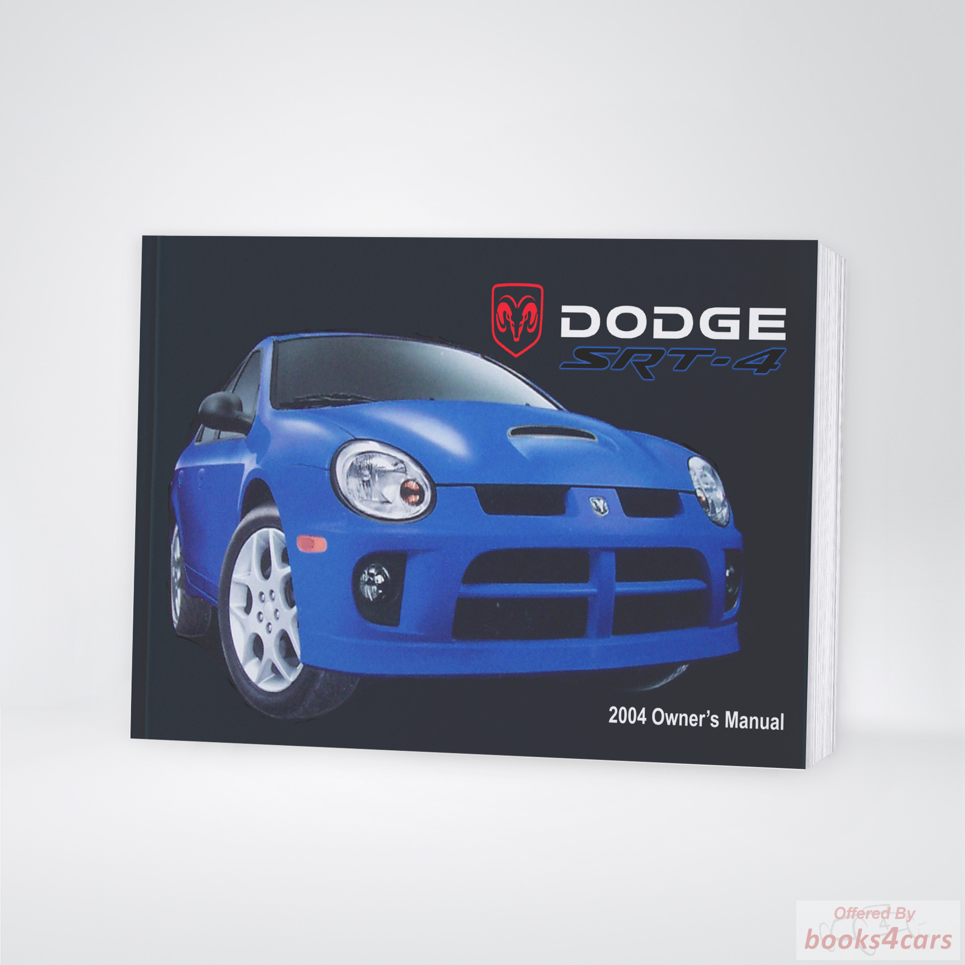 view cover of 2004 Neon SRT-4 Owners Manual by Dodge