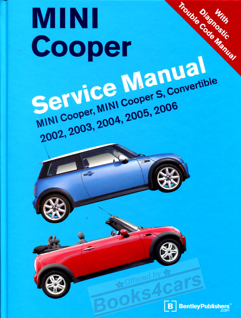 view cover of 2002-2006 Shop Service Repair Manual MINI Cooper & S including supercharger & convertible over 1,084 pages by Robert Bentley