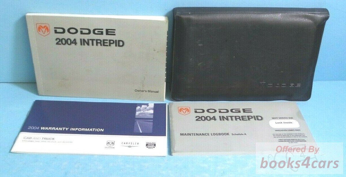 view cover of 2004 Intrepid Owners Manual by Chrysler