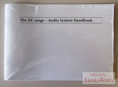 view cover of 2004 XK* XKR Audio system owners manual by Jaguar
