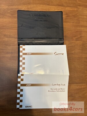view cover of 2004 Sierra Owners Manual by GMC