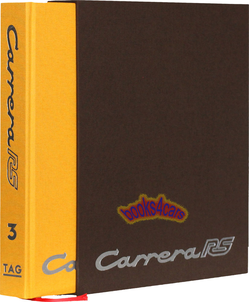 view cover of Carrera 911RS Porsche book 434 pgs 911RS 911 RS Dr's Gruber & Konradsheim